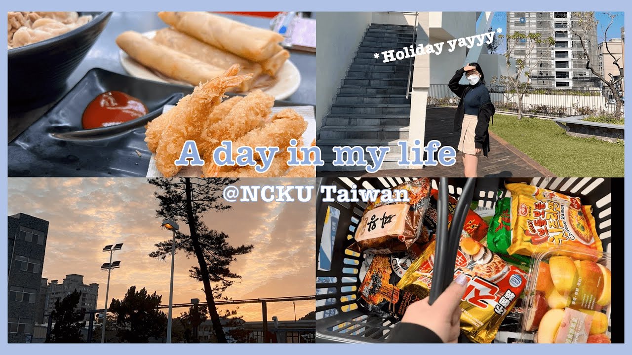 A day in my (random) life as a foreign student at NCKU Taiwan | art museum, shopping, album store