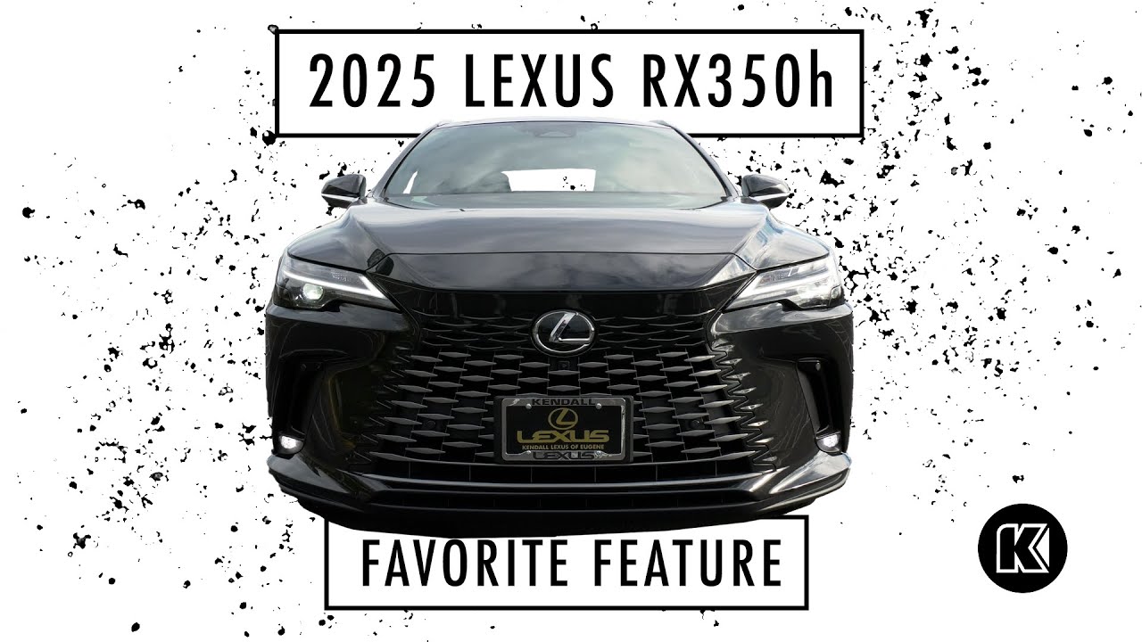The 360-Degree Camera in the 2025 Lexus RX 350h | Kendall Auto Oregon