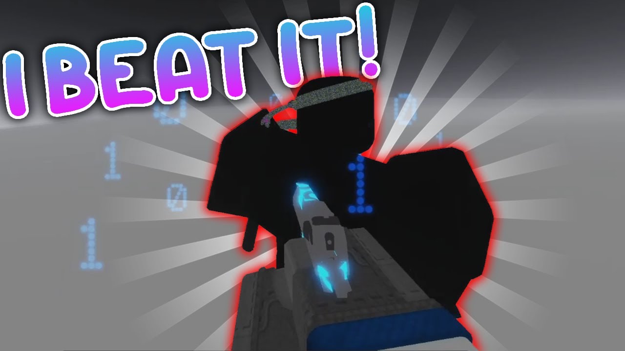 How I Beat The HARDEST Boss On Roblox Arsenal...
