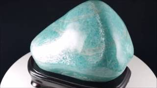 ブラジル産アマゾナイト原石 飾り石2．2kg 天然石販売 名取貴石