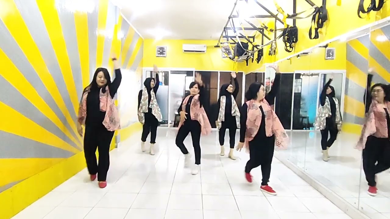 Bilang I Love You | Line Dance | @theresia & @mamek | Demo: Luminous Dance 