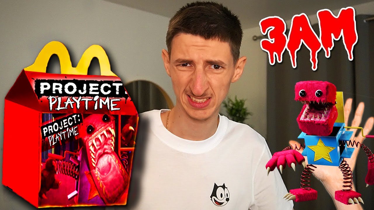 NE JAMAIS COMMANDER LE HAPPY MEAL BOXY BOO DE PROJECT PLAYTIME À 3H DU MATIN !! (EFFRAYANT)