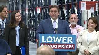 Gov. DeSantis announces lawsuit against the FDA during Wednesday morning press conference