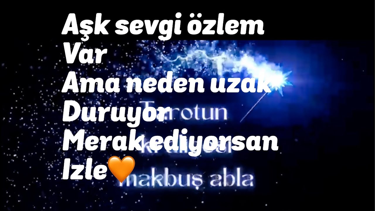Neden benden uzak duruyor 🧡