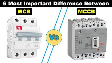 Electrical Interview Question What is Difference between MCB and MCCB  | @ElectricalTechnician