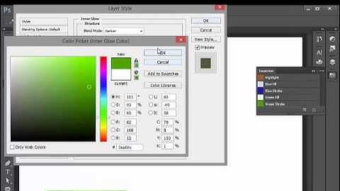 Learn Photoshop: Inner glow