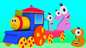 Bob The Train | Number Song in Hindi | Learn Numbers In Hindi | Numbers 1-10 For Kids | Hindi Rhymes