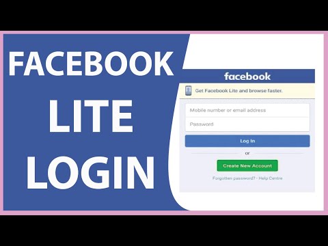 Facebook Lite Login  Login to Facebook Lite 