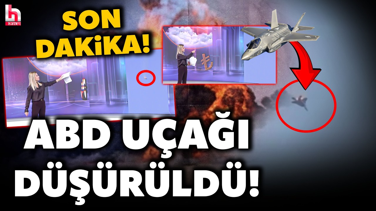 SON DAKİKA! ABD'ye ait F-15 uçağı Kuveyt açıklarında düşürüldü! İşte o anlar...