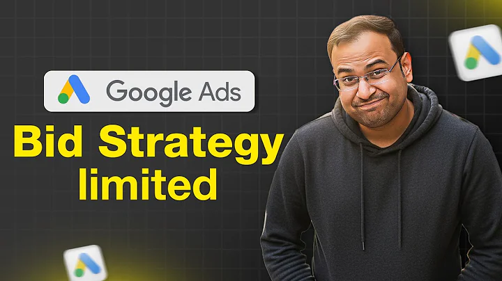 What is Bid Strategy Limited in Google Ads & How to solve it | Umar Tazkeer
