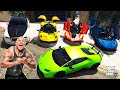 GTA 5 - Stealing The Rock Luxury  Cars with Franklin! #1 | GTA V (Real Life Cars)