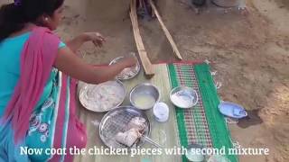 Kfc Chicken Recipe Secret Revealed In My Village Kfc Style Fried Chicken Recipe Village Food