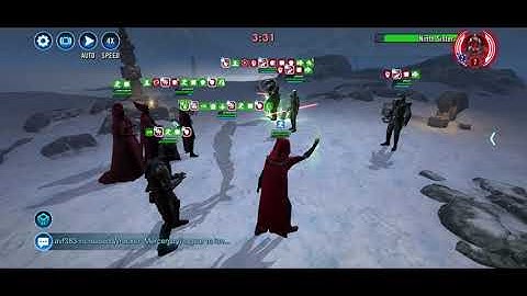 [SWGOH] F2P account squad arena Nightsister (Great Mothers lead) vs. Inquisitor
