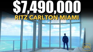 Tour a $7.49 Million Dollar | Miami Penthouse at Ritz Carlton | Peter J Ancona
