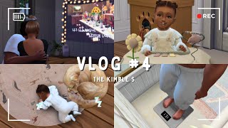 Lazy Sunday, Movie Night & Family Dinner | Vlog #4 - The Kimble's | The Sims 4