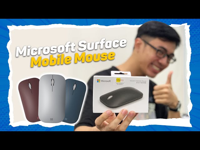 Đánh giá chi tiết Microsoft Mobile Mouse. Màu nào đẹp nhất?