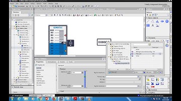 Use slider in wincc runtime advanced using TIA portal software