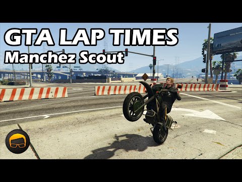 Fastest Motorcycles (Manchez Scout) - GTA 5 Best Fully Upgraded Bikes Lap Time Countdown