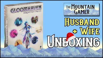 Spoiler-Free Unboxing ➤ Gloomhaven: Forgotten Circles【ツ】Expansion, Euro Style Dungeon Crawler