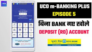 Open a Deposit Account Using the UCO Mobile Banking App. Recurring Deposit Account @ucobankoffici... screenshot 3