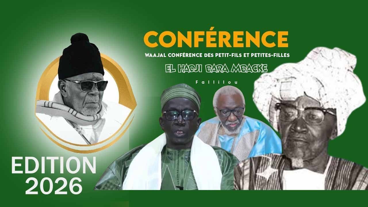 🔴En Direct Touba Aliya Cérémonie officielle Magal  Serigne Mouhamadou Lamine Bara Falilou