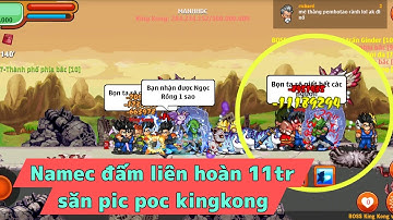 Ngọc Rồng Real | Đấm liên hoàn 11m máu săn boss lụm ngọc rồng 1 sao !