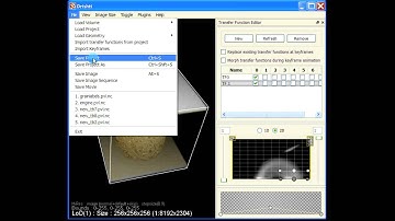 Import transfer functions from project