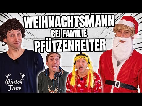 Pöbbelmann muss den Weihnachtsmann bei Familie Pfützenreiter spielen | Freshtorge