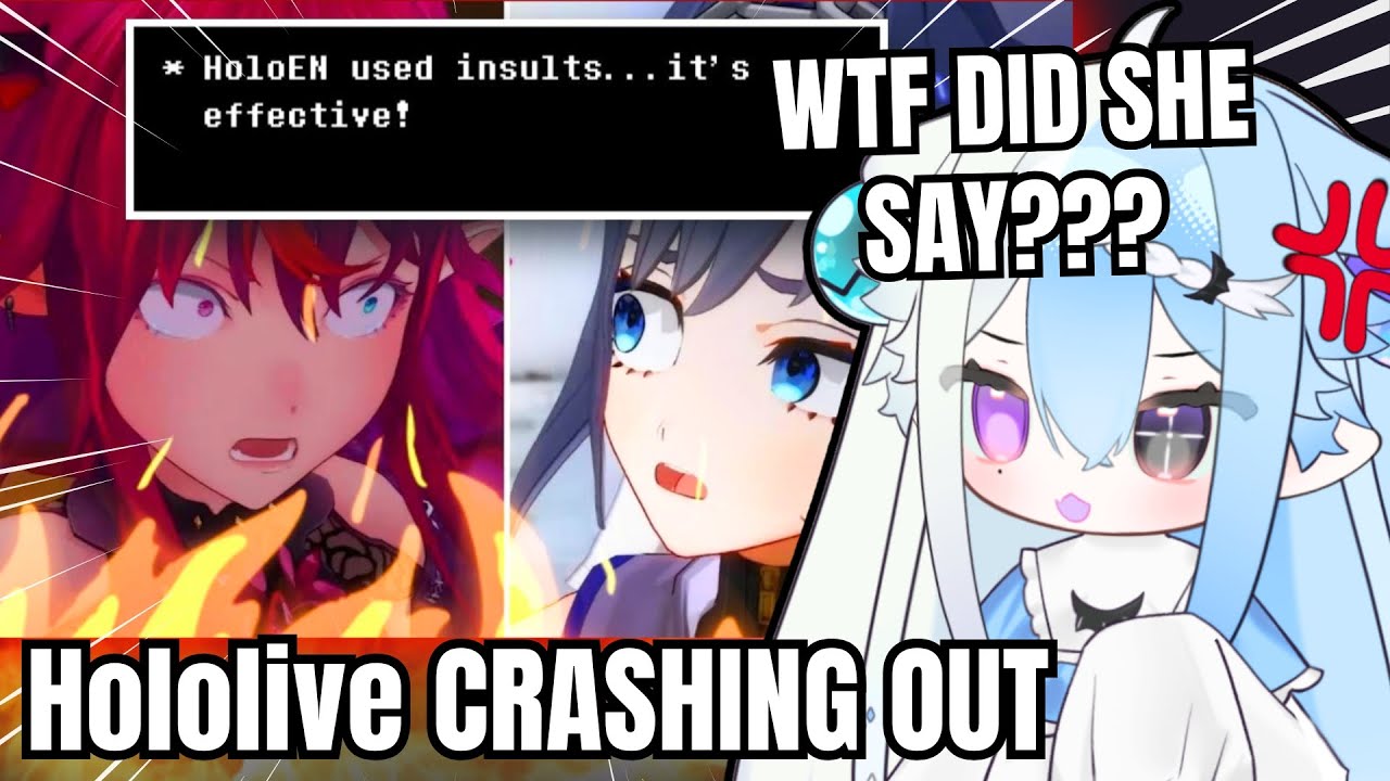 I Catch STRAYS for 15 Minutes while Reacting to HoloEN CRASHING OUT (IT GETS VILE)