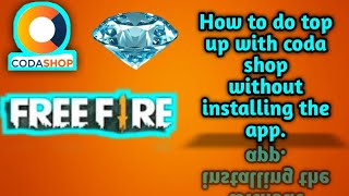 How to top up DIAMONDS (free fire) or UC (PUBG) with coda shop without installing the app. screenshot 3