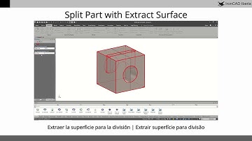 IronCAD - Split Part