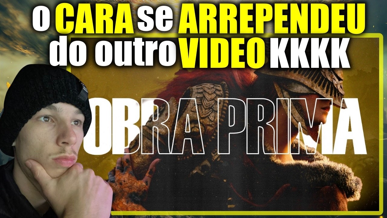 Elden Ring é uma OBRA de ARTE? - React