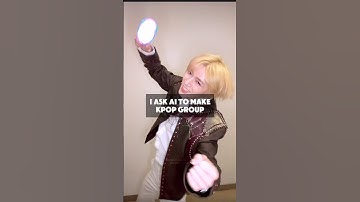 I ASK AI MAKE KPOP GROUP #kpopidols #kpopedit #kpopdance
