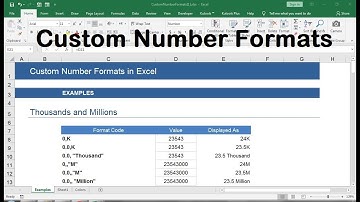 excel custom number format millions thousands