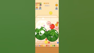 2 Watermelon Pop! Satisfying ASMR Fruit Drop Merge Melon Game #games #asmr #puzzlegame #mobilegame