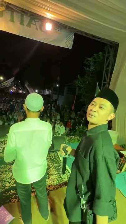 MAS NAVILE IKUT SHOLAWATAN DI ACARA TABLIGH AKBAR #mamalelateam #navile #fypシ #shorts #fyp #sholawat