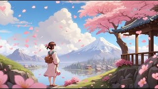 Sakura Serenity: Lofi Beats for Studying & Relaxation in the Enchanted Forest 🍀