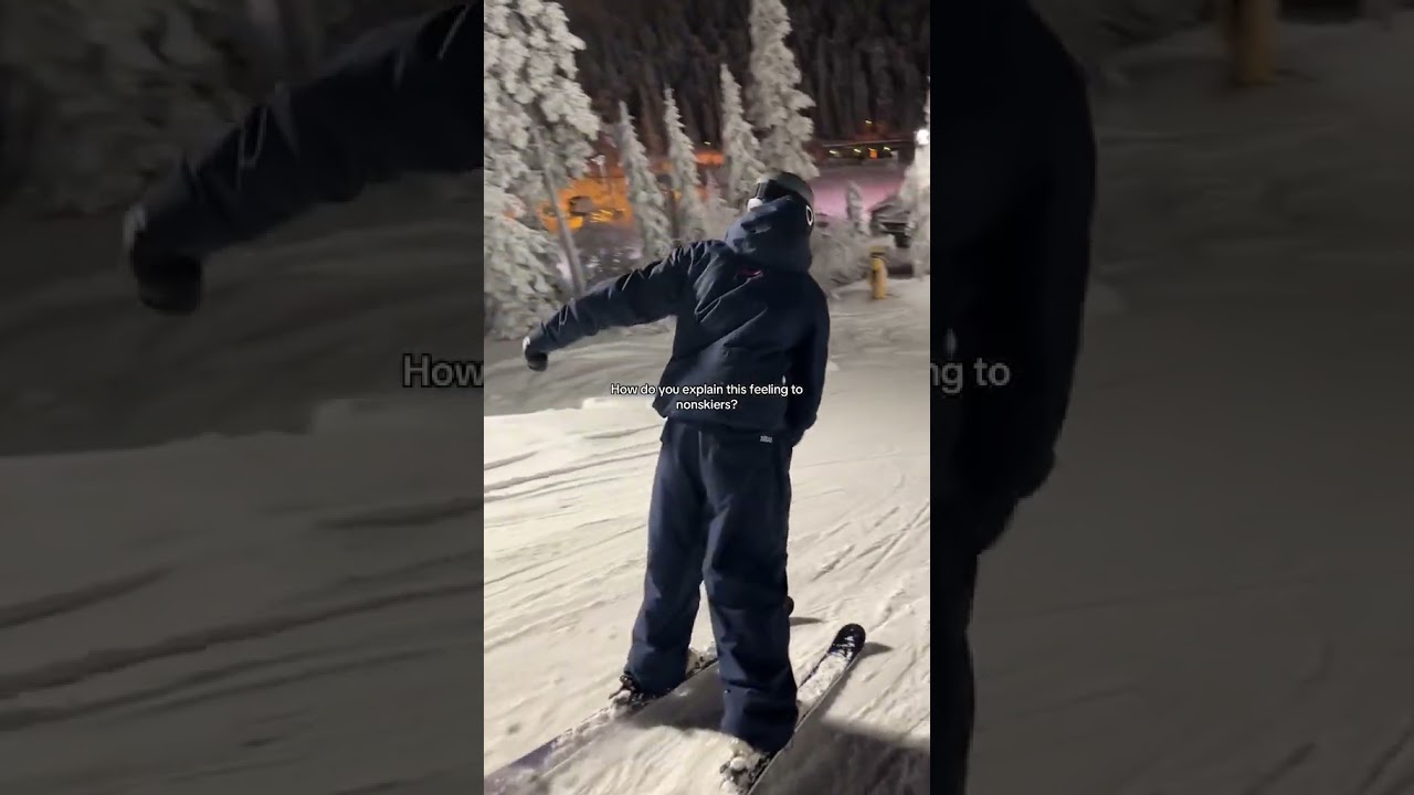 Highkey dont know #skiing