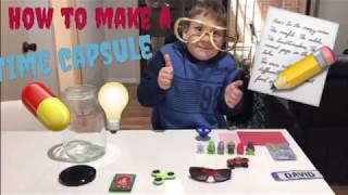 DIY KIDS TIME CAPSULE!! A How-To Into The Future, Kids Acticities, Kids fun,