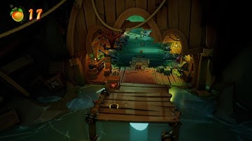 Crash Bandicoot 4: Jetboard Jetty 100% - N.Sanely Perfect Relic (All Gems & Crates) 4K 60FPS