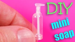 DIY Miniature Soap Dispenser
