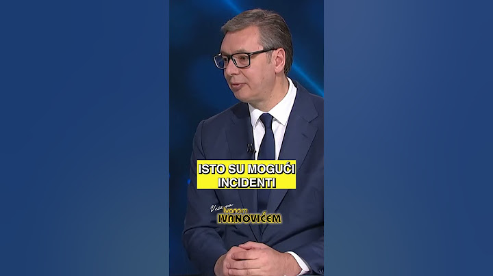 Neočekivano pitanje za predsednika na RTS-u  #večesaivanomivanovićem