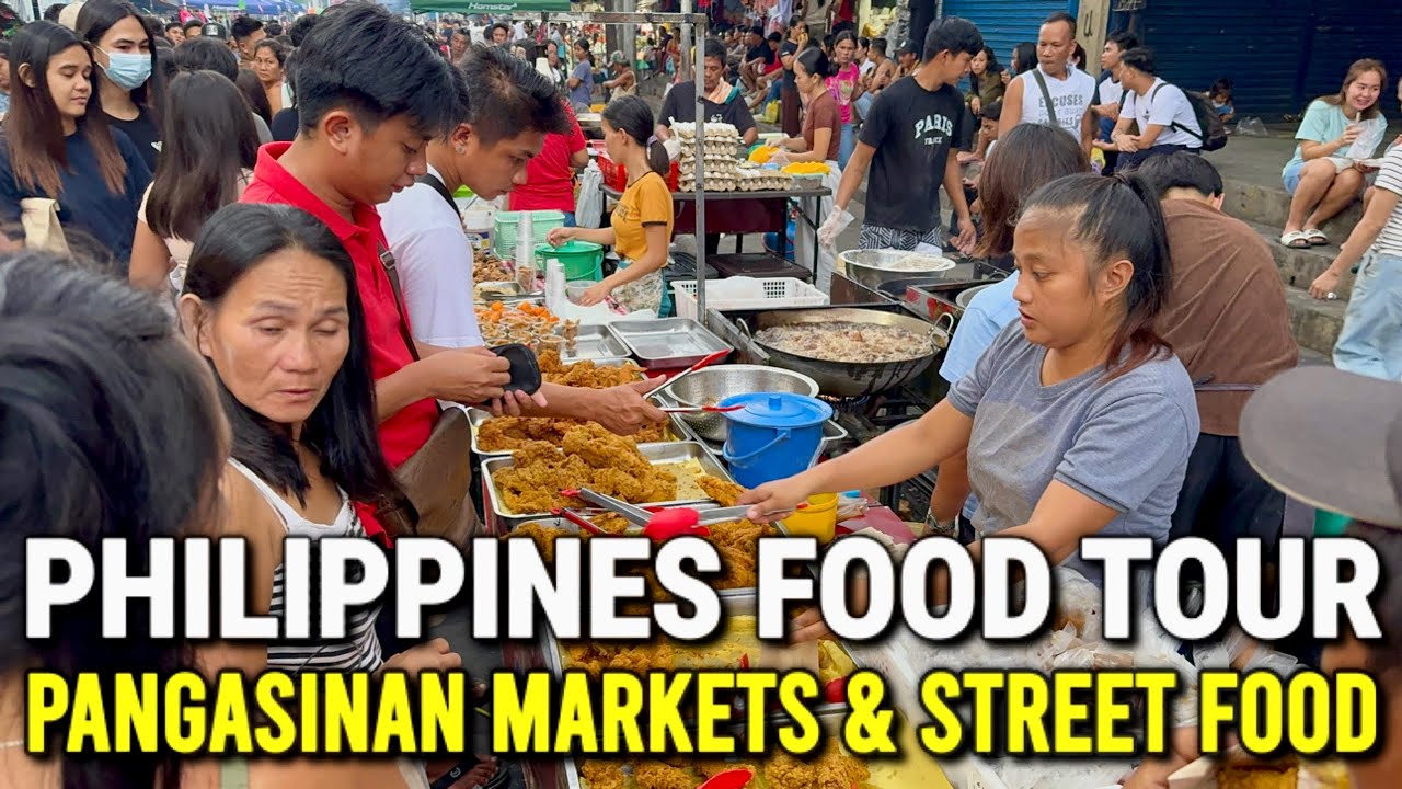 PHILIPPINES FOOD TOUR in URDANETA CITY 2025 🇵🇭 BIGGEST Food Market & Street Food Spot in Pangasinan!