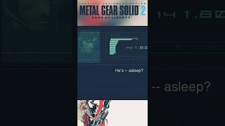 Snake Sleep calling #metalgearsolid #metalgearsolid2 #mgs2