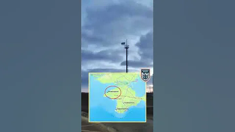 🇺🇦 Над Крымом подняли УКРАИНСКИЙ ФЛАГ #shorts
