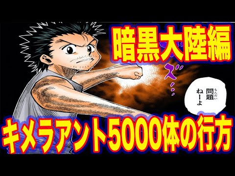 【やばすぎる】暗黒大陸編で8つの未回収の伏線とは！？王位継承戦は新大陸到着までにキャラ絞り込みｗｗw　4分でわかる『ハンターハンター考察』