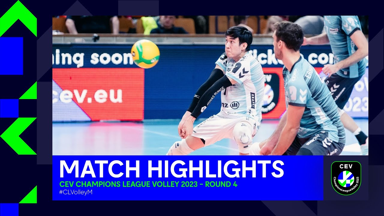 Highlights ACH Volley LJUBLJANA vs. SWD powervolleys DUREN CEV