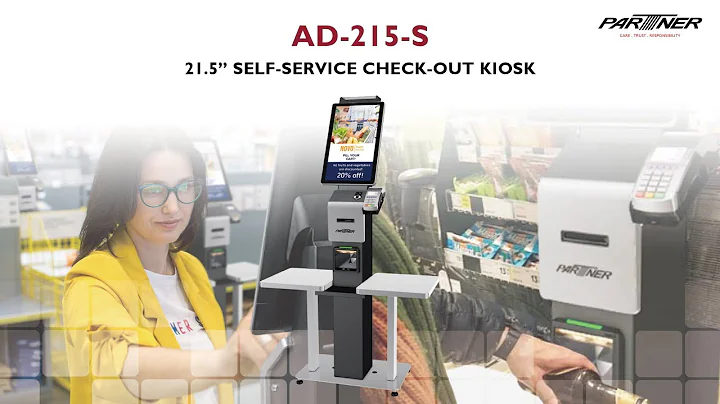 【AD-215-S | Self-Service Check-out Kiosk】