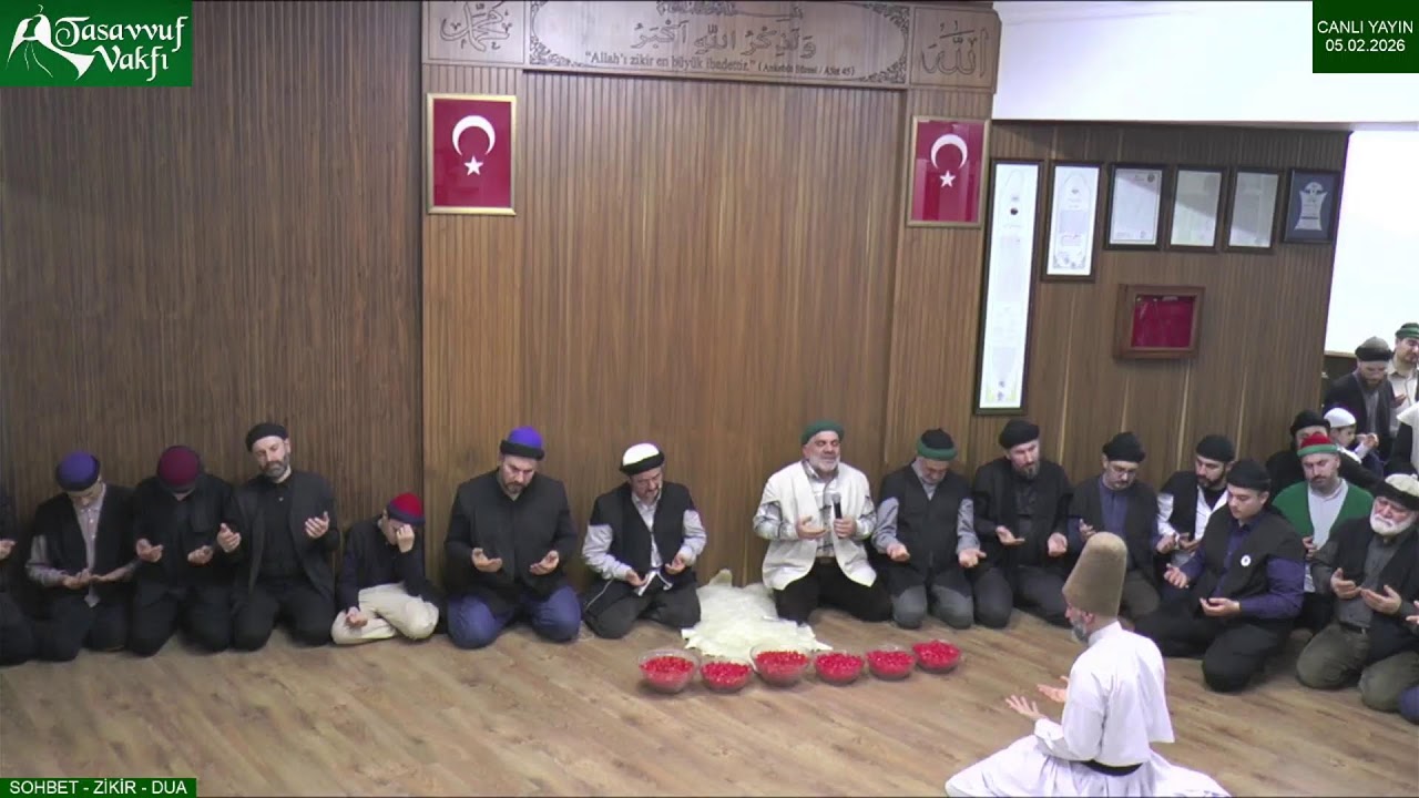 CANLI YAYIN - ZİKİR - DUA- 05.02.2026 #mustafaözbağ #tasavvufvakfı #canlı #keşfet #tasavvuf
