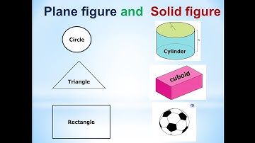 Plane and Solid Figures|plane vs solid shapes